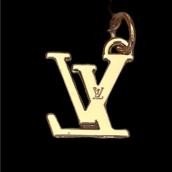 Stamped Louis Vuitton Authentic Upcycled LV charm necklace - Picture 4 of 13